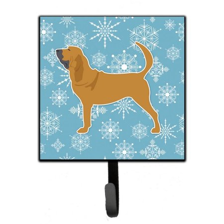 MICASA Winter Snowflake Bloodhound Leash or Key Holder MI221798